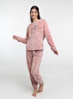 Pijama coralina mascotas mujer