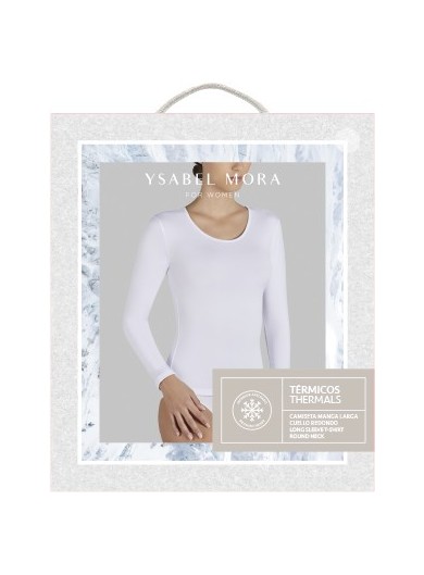 Camiseta interior termica cuello vuelto afelpada Ysabel Mora 70003 venta  online comprar al mejor precio tallas y color
