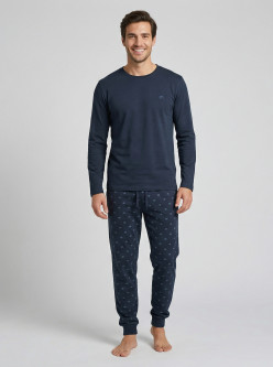 Pijama caballero largo