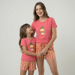 Pijama infantil corto alg. orgánico