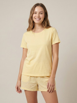 Pijama mujer M/C plumeti