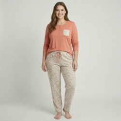 PIjama mujer largo curvy