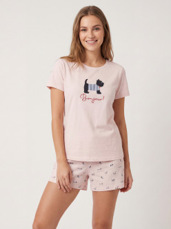 Pijama mujer manga corta westy