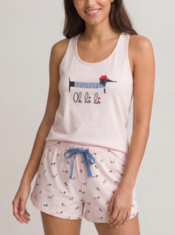 Pijama mujer sin mangas