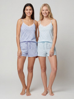 Pijama mujer sin mangas