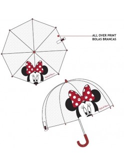 Paraguas transparente Minnie