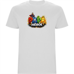Camiseta papá heroe