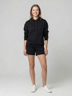 Sudadera capucha 24/7 mujer