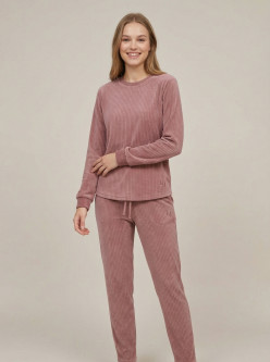 Pijama microvelour mujer canale
