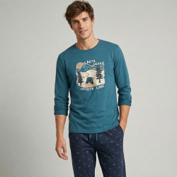 Pijama afelpado caballero Ruta Salvaje
