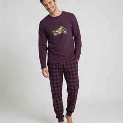 Pijama afelpado caballero Harley Davidson