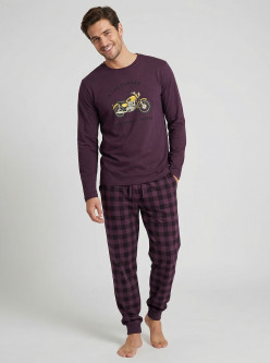 Pijama afelpado caballero Harley Davidson
