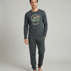 Pijama afelpado caballero aviator