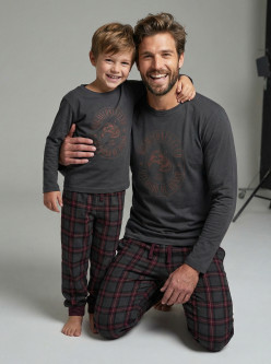 Pijama algodón niños perezoso