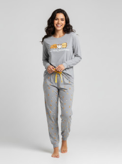 Pijama afelpado mujer Desayuno