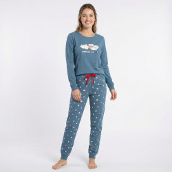 Pijama afelpado mujer oveja baa-lly