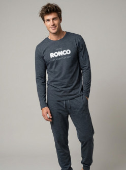 Pijama cozy caballero ronco