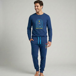 Pijama cozy caballero comecocos
