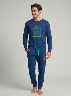 Pijama cozy caballero comecocos