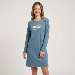 Camisón afelpado mujer oveja baa-lly