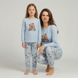 Pijama afelpado niños capibara